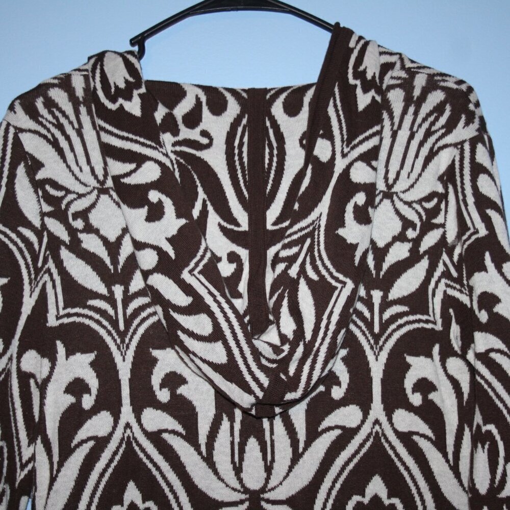 Avalanche Side Zip Front Cardigan Hooded Large - Picture 7 of 13